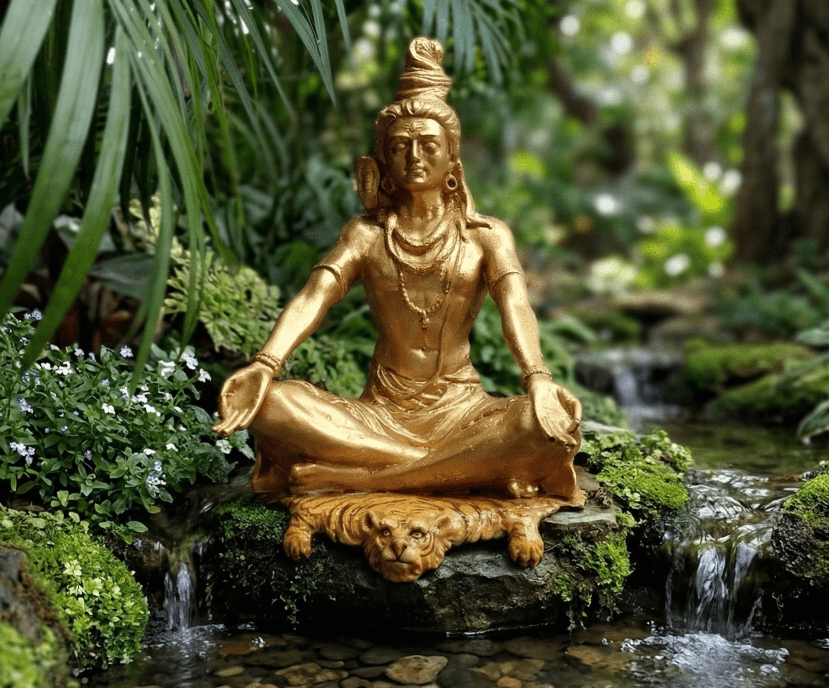 Mahadev Statue Wall Art